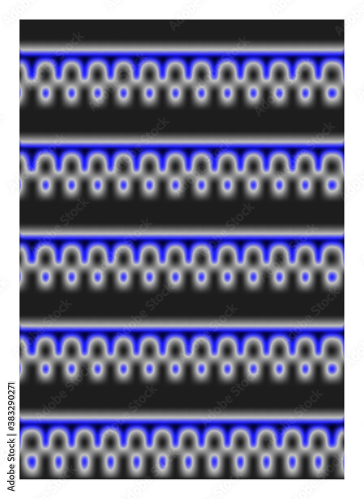 Abstract background of gray-blue figures on a black background for design. Abstract background of gray-blue figures on a black background for design.