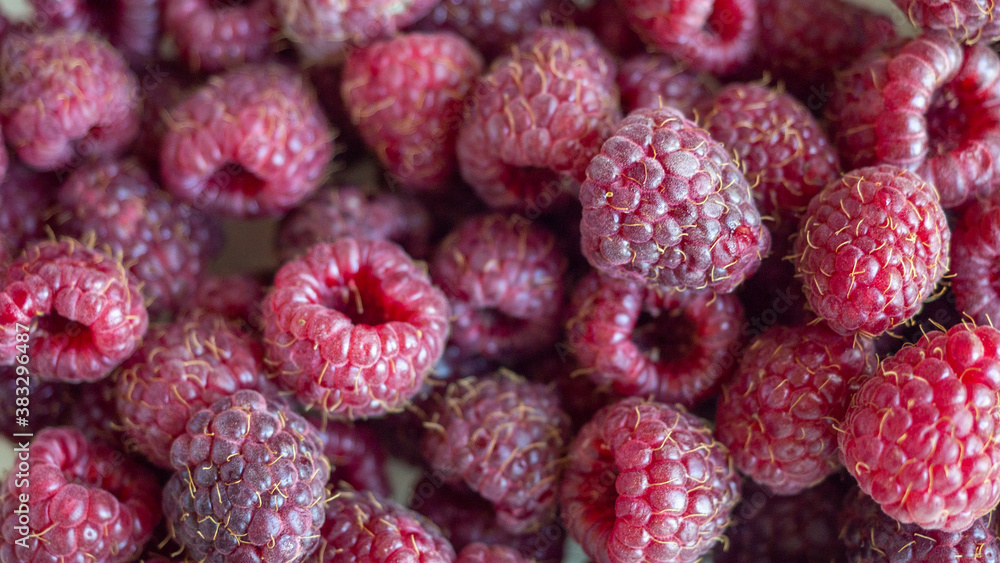 a bunch of ripe raspberries a bunch of ripe raspberries