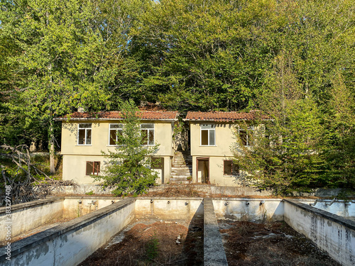 old house in the village