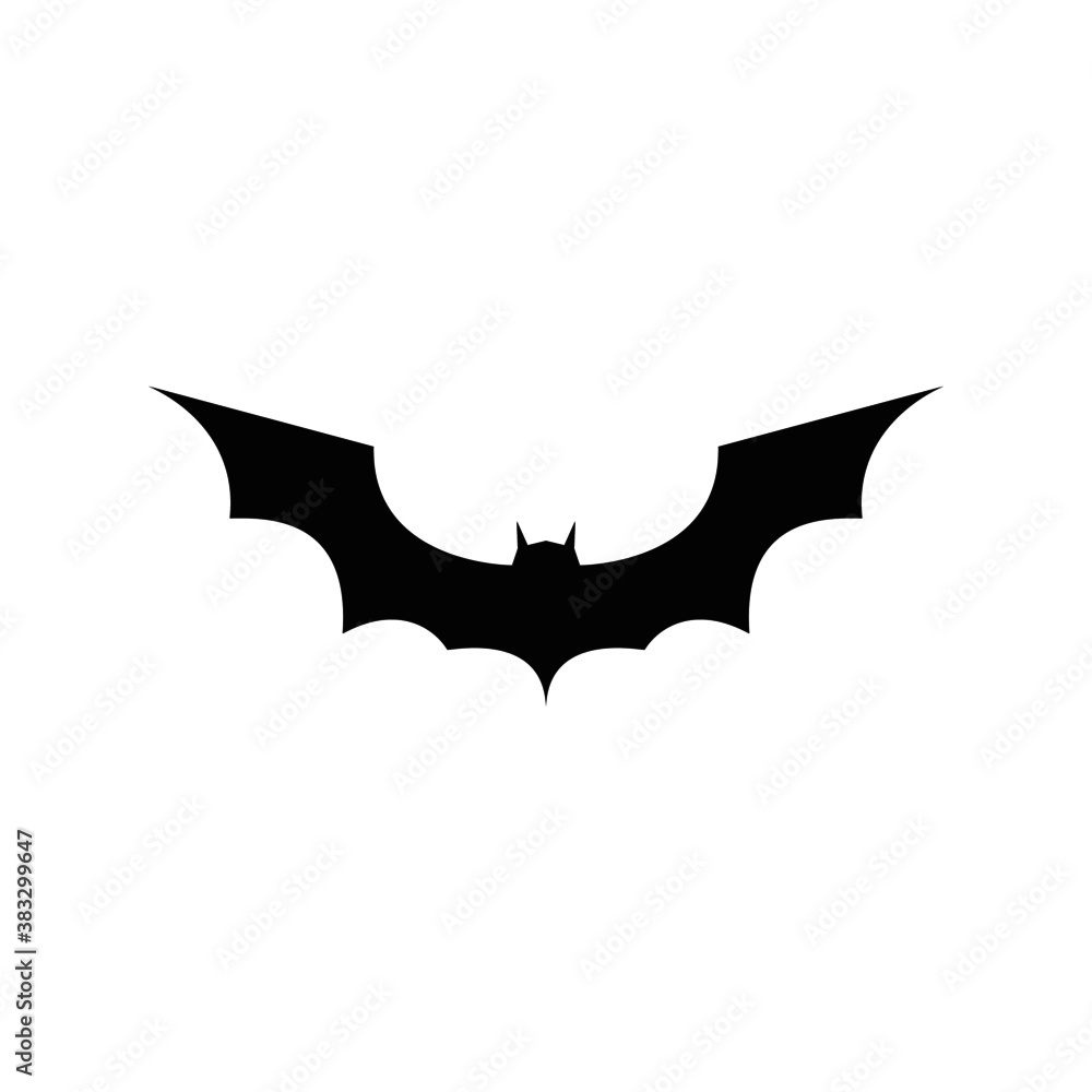 Bat clip art, it can be used as element of logo, icon etc Bat clip art, it can be used as element of logo, icon etc