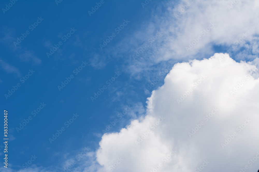 Blue sky with cloud for background and backdrop Blue sky with cloud for background and backdrop