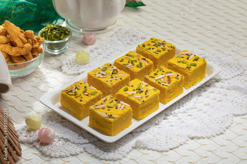 Soan Halwa or Sohan Papri photo