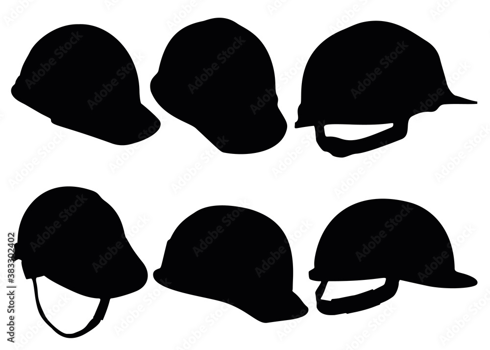 Protective helmet for construction work. Vector image. Protective helmet for construction work. Vector image.