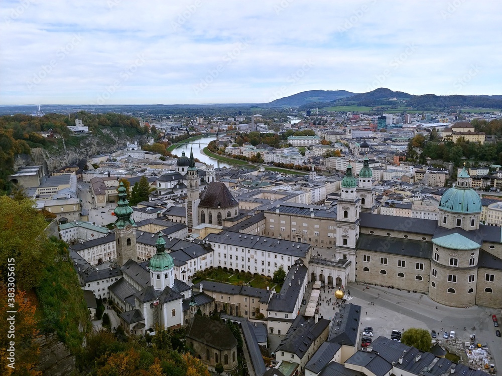 view of europe austria city