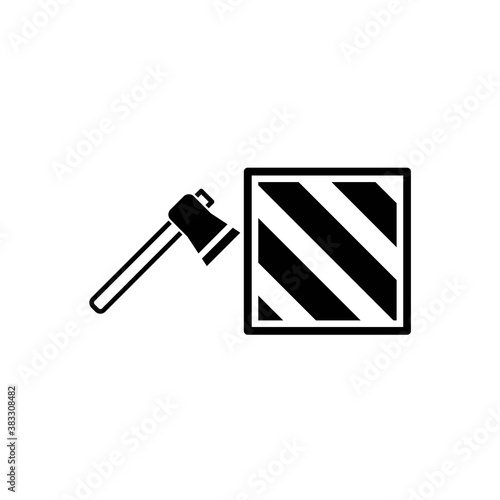 Emergency axe icon