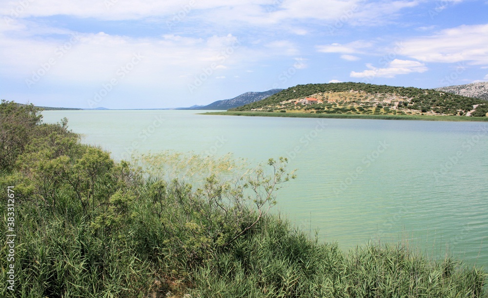 the lovely Lake Vrana, near Zadar, Croatia
