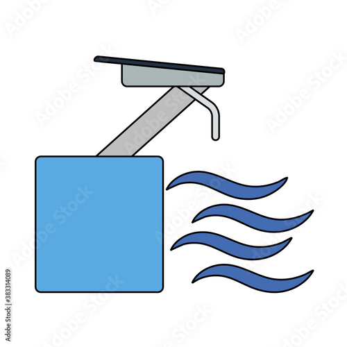 Icon Of Diving Stand