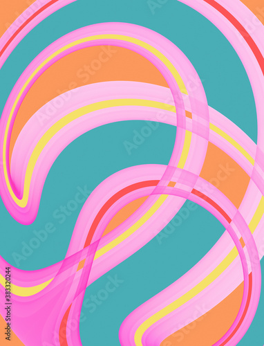 abstract multicolored background, digital artwork, design element