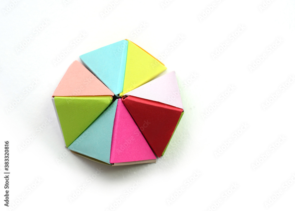 tetrahedrons origami paper, 3d triangle figures tetrahedrons origami paper, 3d triangle figures