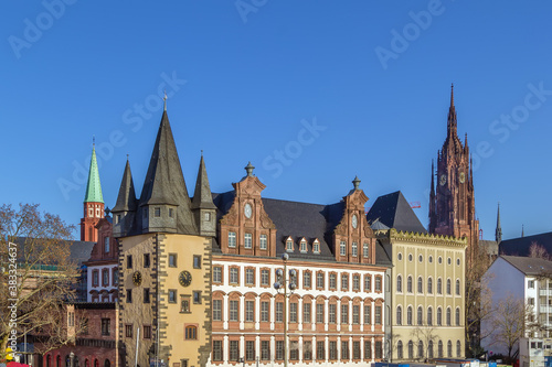 Embankment of Main, Frankfurt, Germany