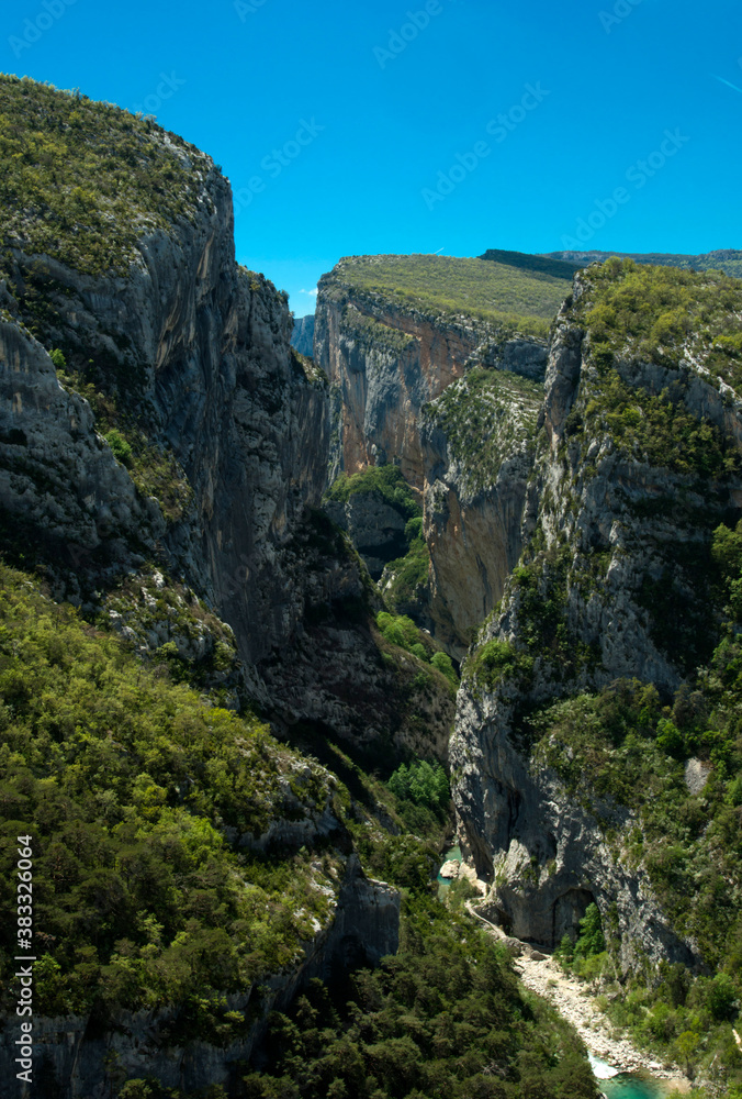 Naklejka premium Gorges du Verdon à Rougon, France