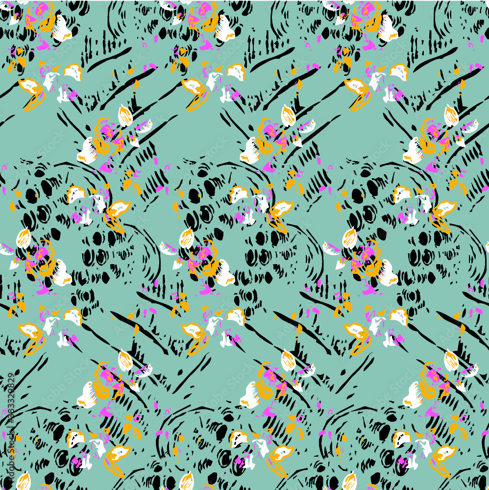 Obraz premium green abstract background