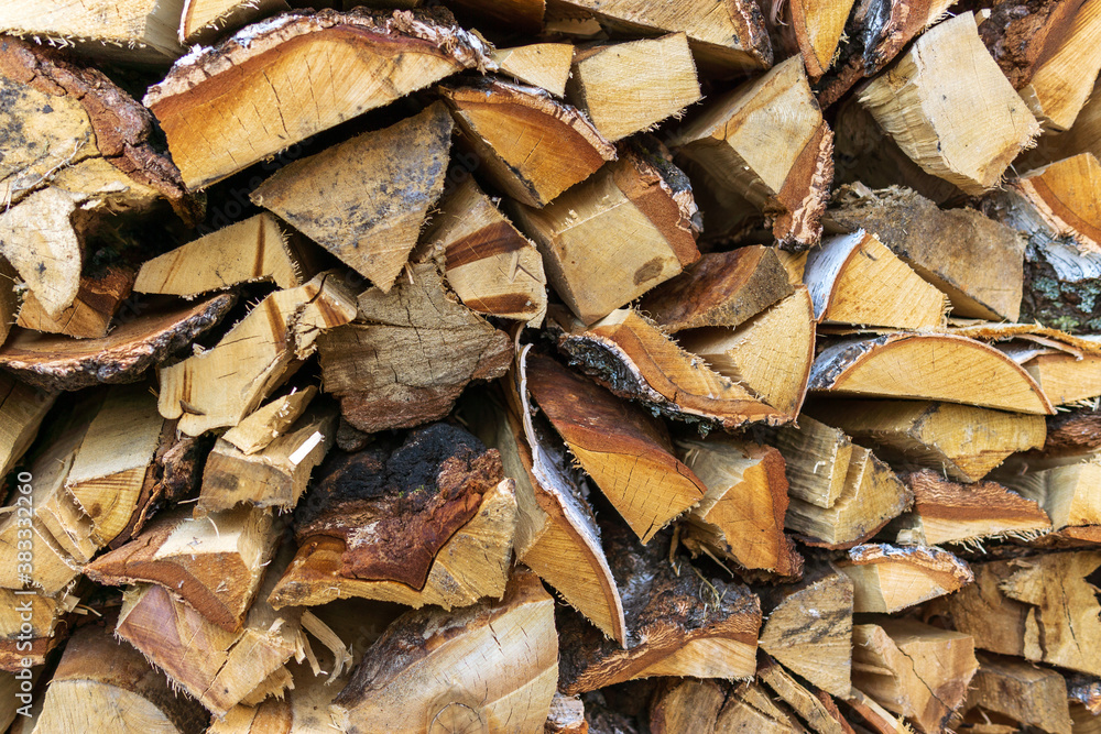 Textured of dry chopped logs for wallpaper, Natural wood background for design template. Textured of dry chopped logs for wallpaper, Natural wood background for design template.