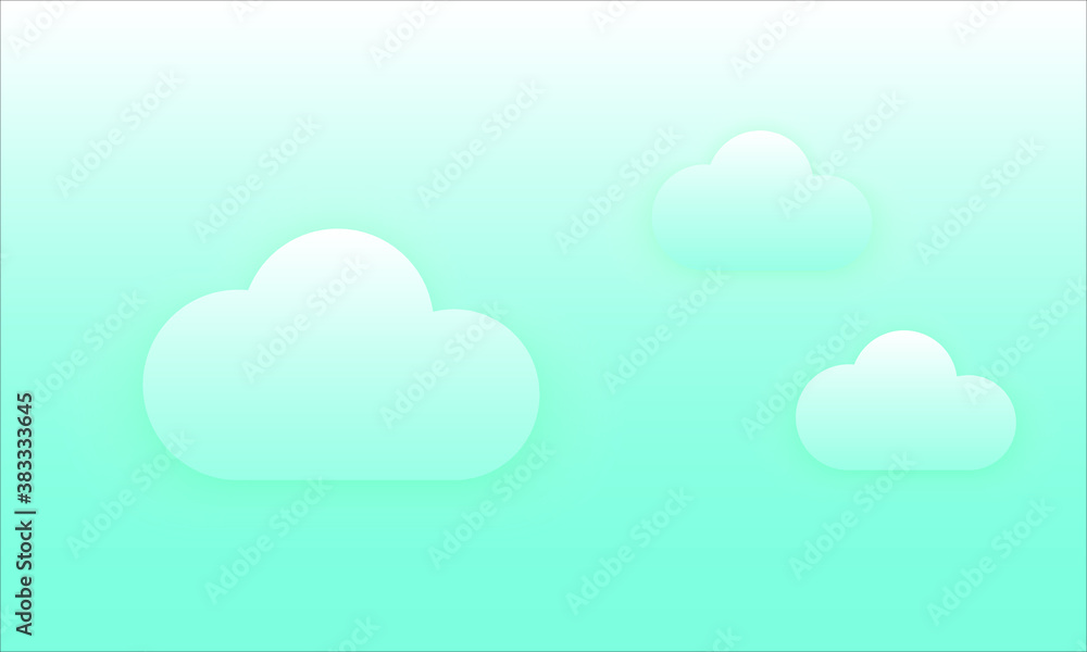 Fototapeta premium cloud computing concept