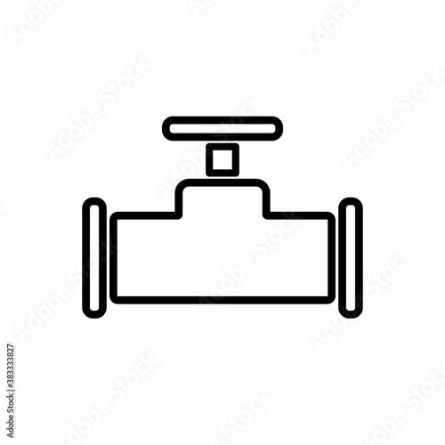 Tap icon, flat design style