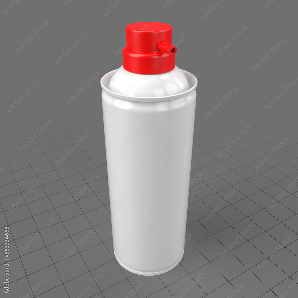 Compressed air can Stock 3D asset Adobe Stock
