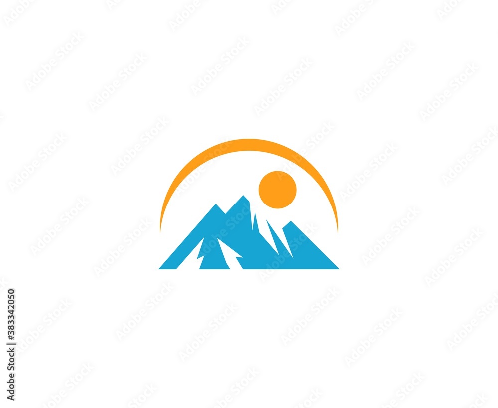 Obraz premium Mountain logo 