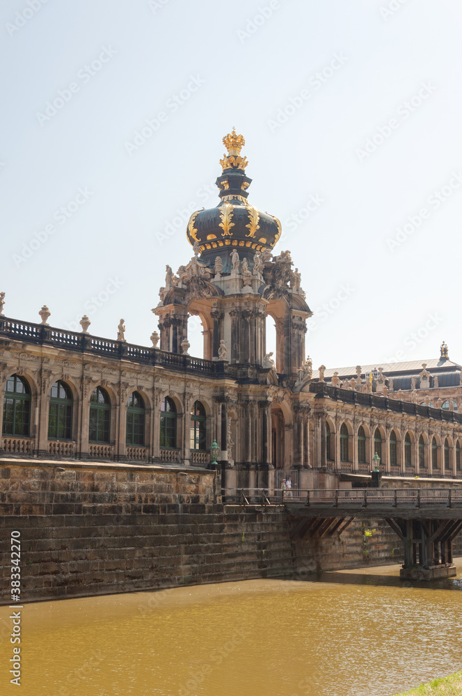 Crown gate in Zwinger, Dresden