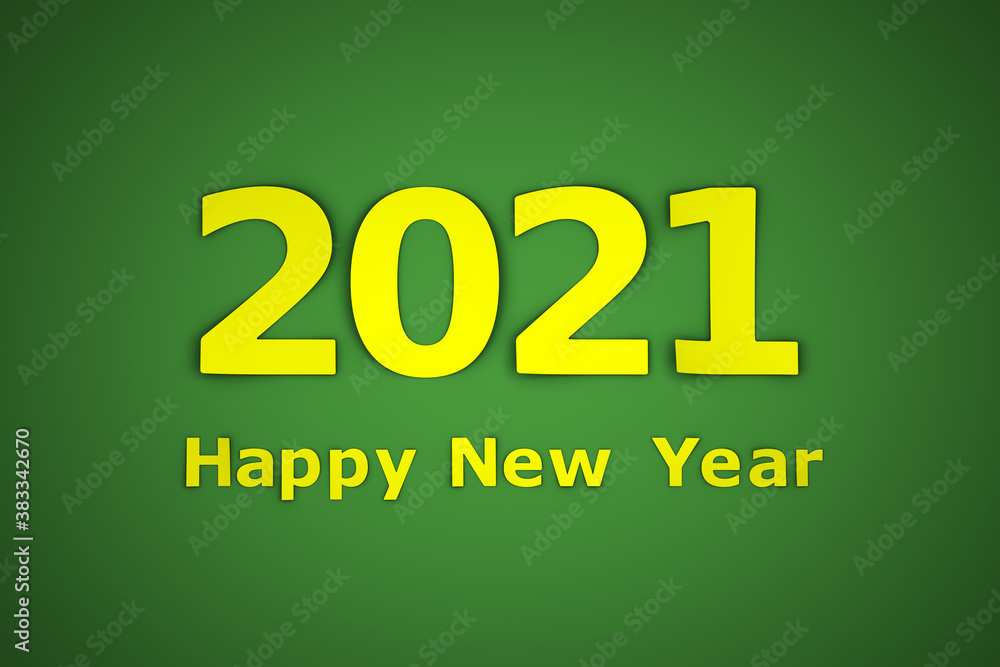 New Year 2021 Creative Design Concept - 3D Rendered Image
New Year 2021 Creative Design Concept - 3D Rendered Image