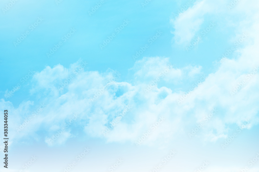 Blue sky with white cloud. The summer heaven is colorful clearing day Good weather and beautiful nature in the morning. Blue sky with white cloud. The summer heaven is colorful clearing day Good weather and beautiful nature in the morning.