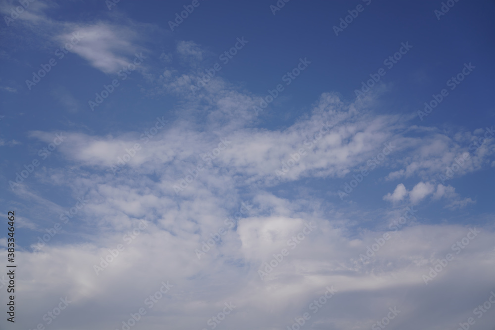 Sky with white clouds during the day