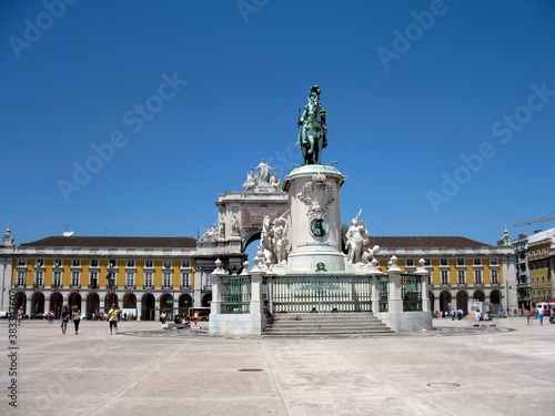 Lisbon, city views of the capital of Portugal: streets, squares, monuments