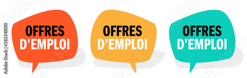 Offres d'emploi
