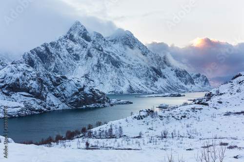 Vestvagoy, Lofoten Archipelago, Nordland county, Norway, Arctic Circle, Europe