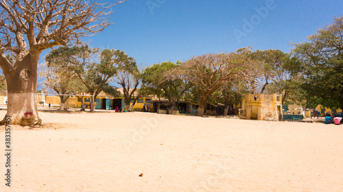 Paysage et ruelle du Sénégal et Dakar