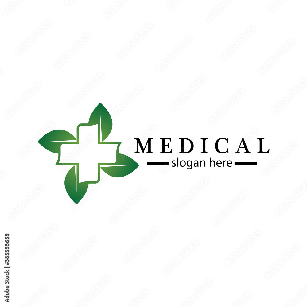 Medical cross and herbal leaf. medicine pharmacy logo. medical health symbol. herbal health care logo. nature logo. Medical cross and herbal leaf. medicine pharmacy logo. medical health symbol. herbal health care logo. nature logo.