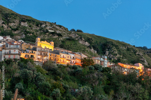 Acquappesa, Cosenza district, Calabria, Italy, Europe, view of the small village