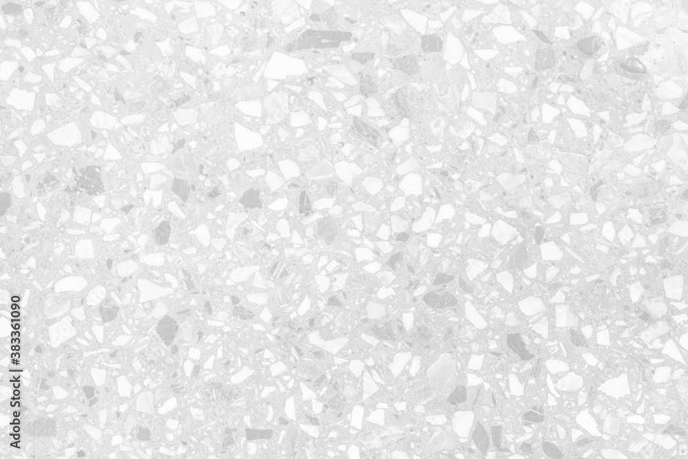 Cool terrazzo flooring or marble monochrome old texture. Polished wall stone pattern beautiful for background. White and grey, grayscale backdrop with copy space, add text and etc. Cool terrazzo flooring or marble monochrome old texture. Polished wall stone pattern beautiful for background. White and grey, grayscale backdrop with copy space, add text and etc.