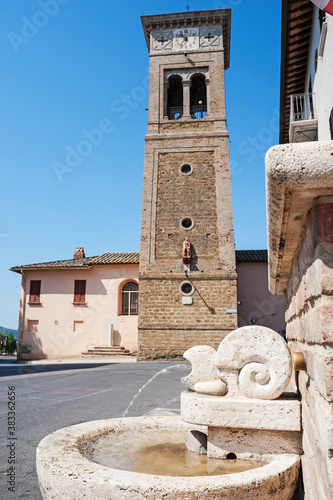 Brufa district of Torgiano, district of Perugia, Umbria, Italy, Europe, Fontanina photo