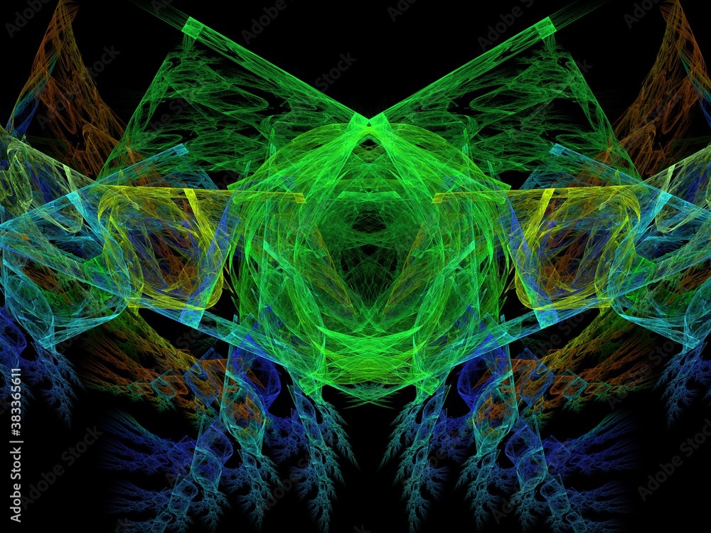 Obraz premium Imaginatory fractal background Image