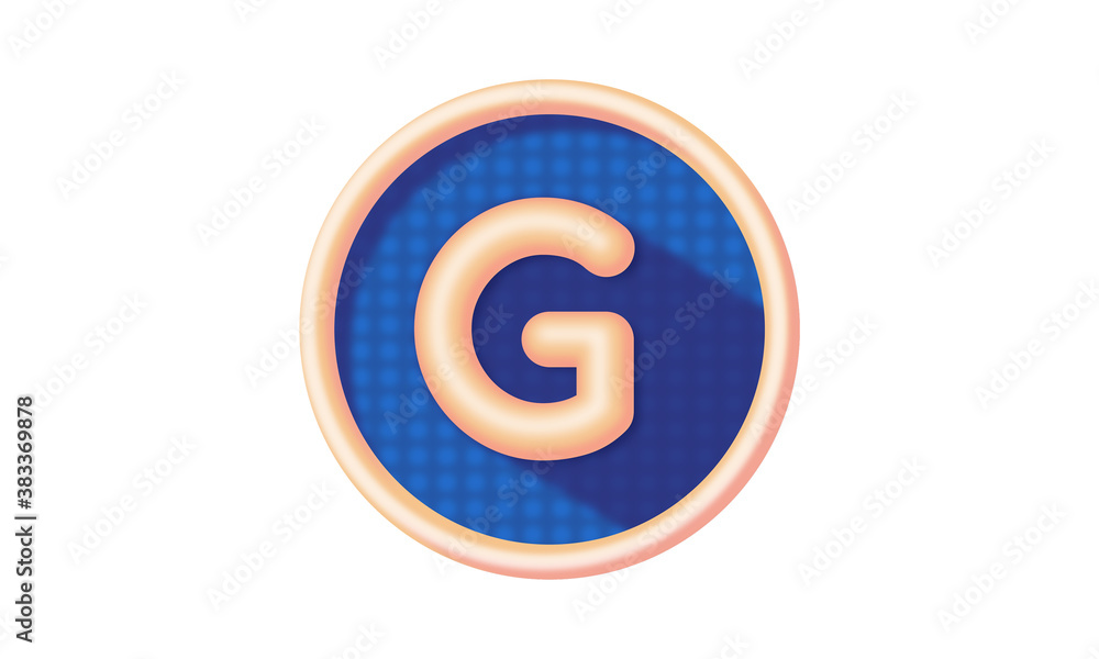A to Z Alphabet Characters Icon Set design as dotted plastic glance badge A to Z Alphabet Characters Icon Set design as dotted plastic glance badge