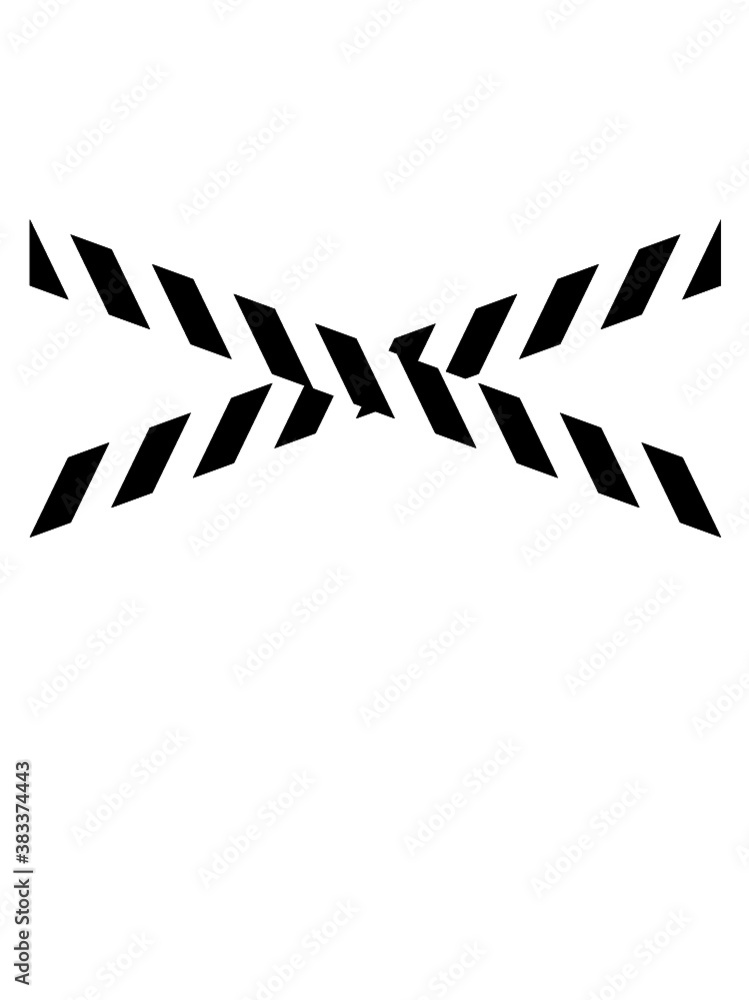 Obraz premium Absperrband Muster Design