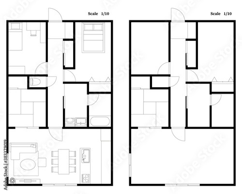 マンション・住宅の間取り図