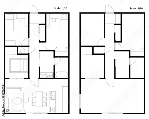 マンション・住宅の間取り図