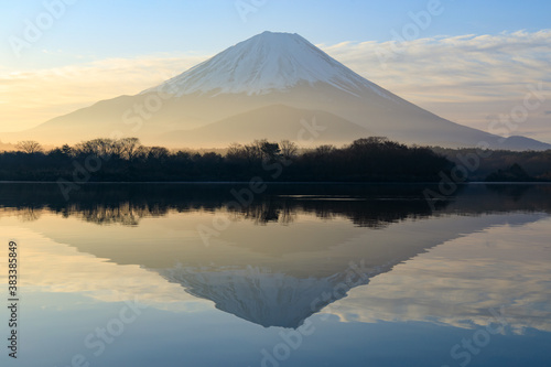 逆さ富士（精進湖）