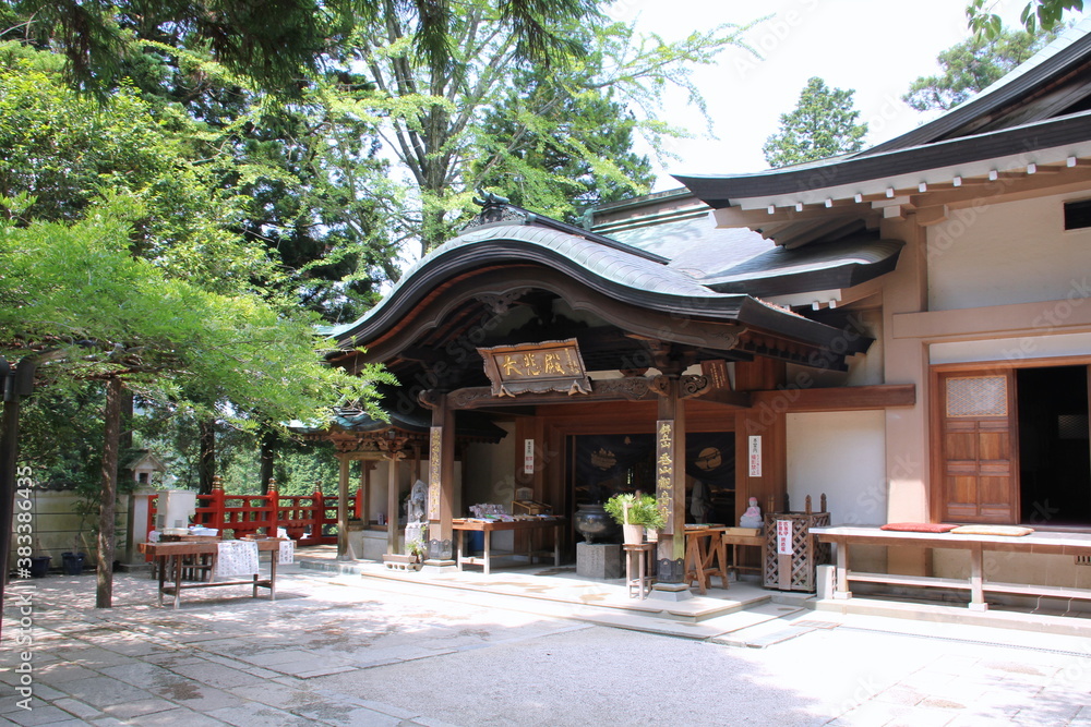 篠栗の呑山観音寺本堂 篠栗の呑山観音寺本堂