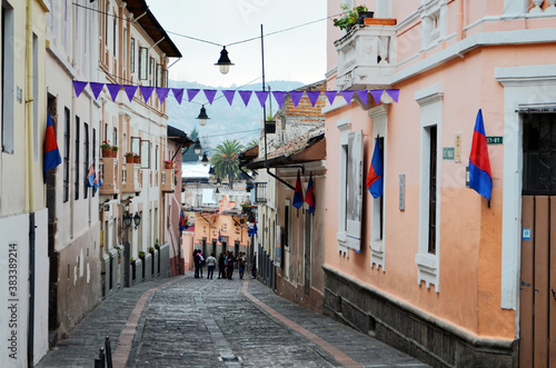 Quito, Ecuador - La Ronda Lane
