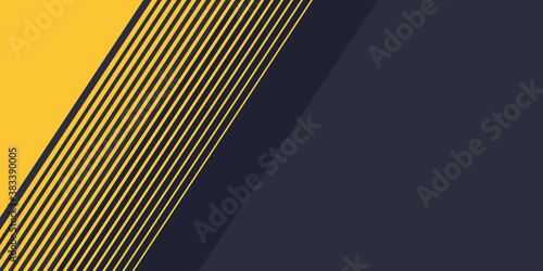 Abstract yellow black presentation background illustration 