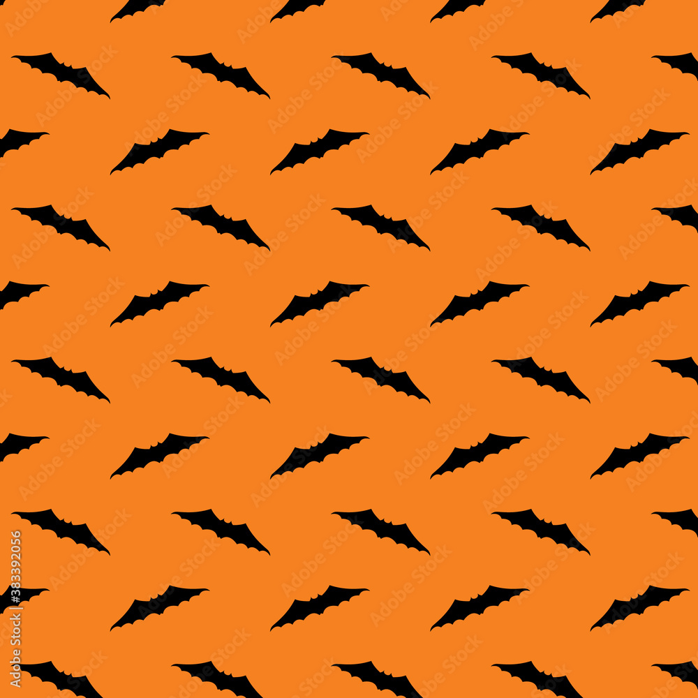 Halloween vector seamless colorful pattern design, modern and stylish. 
Vector illustration.