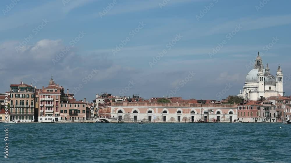 Venice, Italy - Historic buildings between the canals of the lagoon city Venice, Italy - Historic buildings between the canals of the lagoon city