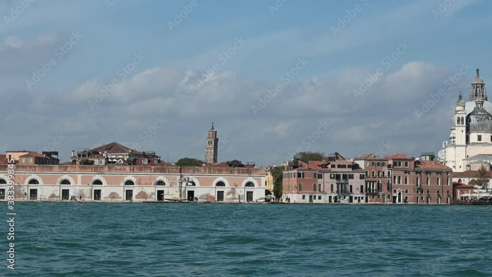 Venice, Italy - Historic buildings between the canals of the lagoon city Venice, Italy - Historic buildings between the canals of the lagoon city