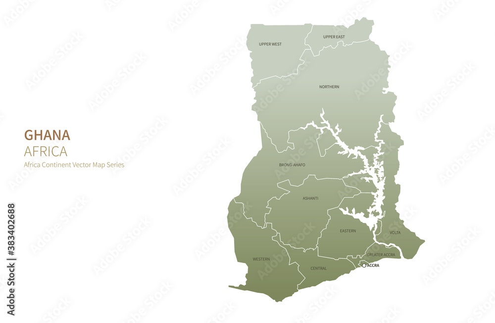 Ghana Map Vector Map Of African Countries Stock Vector Adobe Stock 1000 F 383402688 UCisKjgpLumrsbALMXfHSM7HOjZGZc8u 