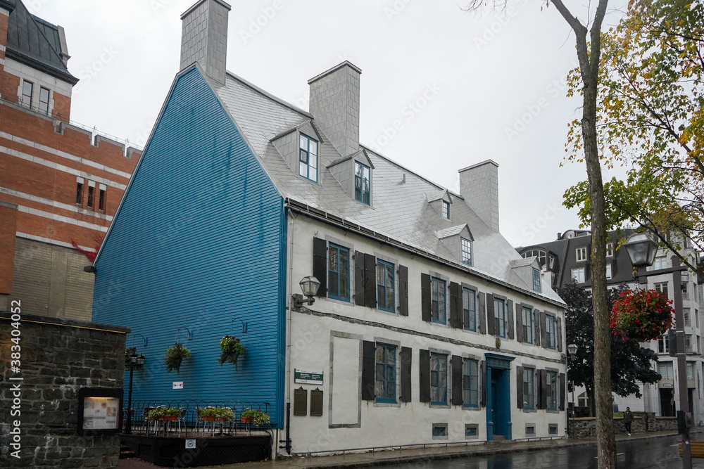 Typical Quebecois House in Quebec City