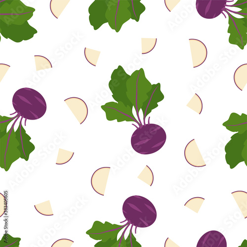 Vegetable Cabbage Kohlrabi. Patterns