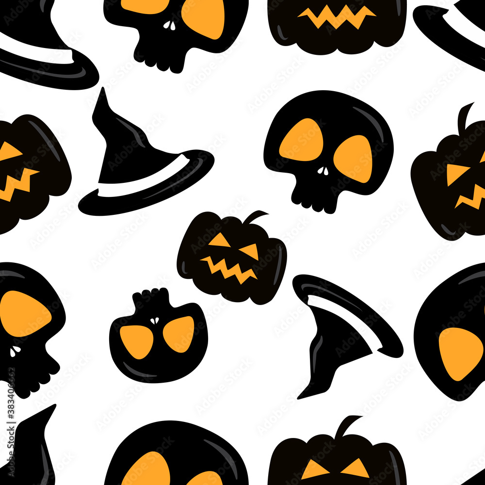 Halloween Seamless Pattern 1 Halloween Seamless Pattern 1