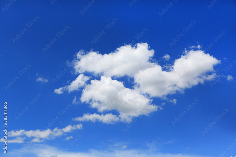 blue sky with white fluffy cloud background blue sky with white fluffy cloud background
